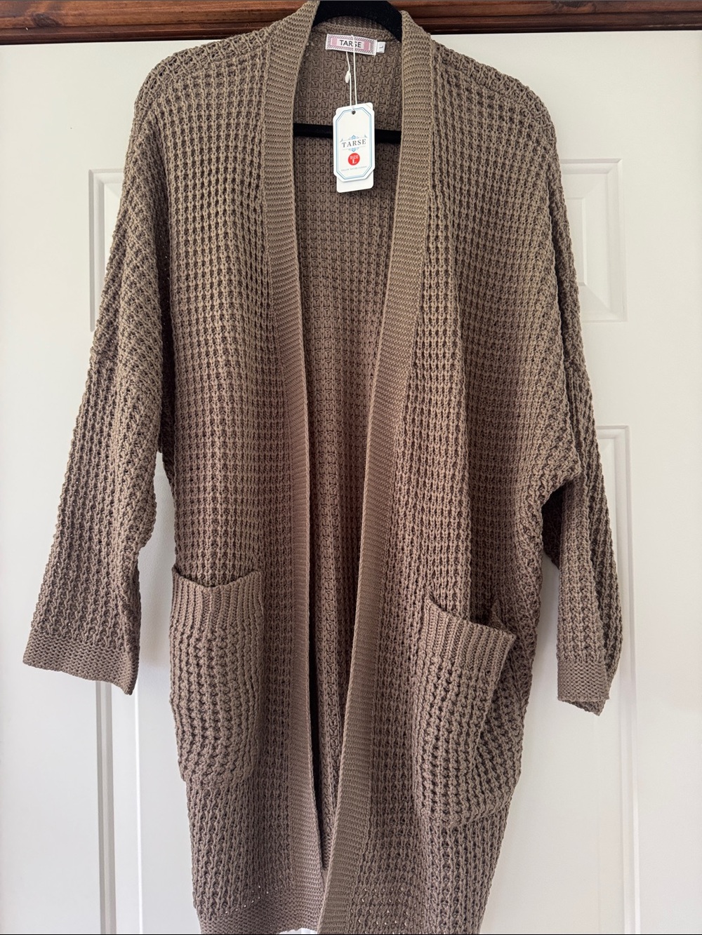 Tarse NWT Long Cardigan Size L